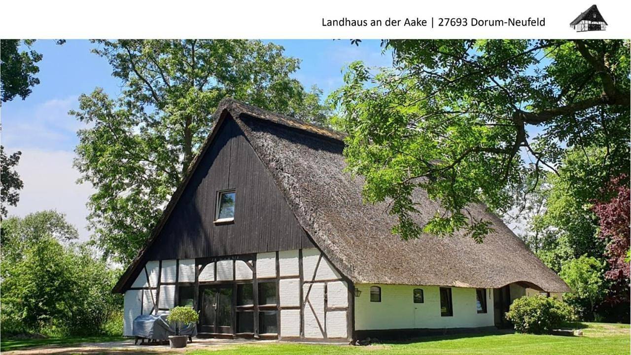 Reethaus mit Wellnessbereich Nordsee in Dorum, Cuxland
