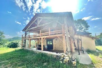 Location de vacances pour 13 personnes, avec balcon et jardin à Le Mas-d'Azil