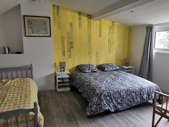 Maison d’hôte pour 5 personnes, avec Terrasse ainsi que Jardin et Vue