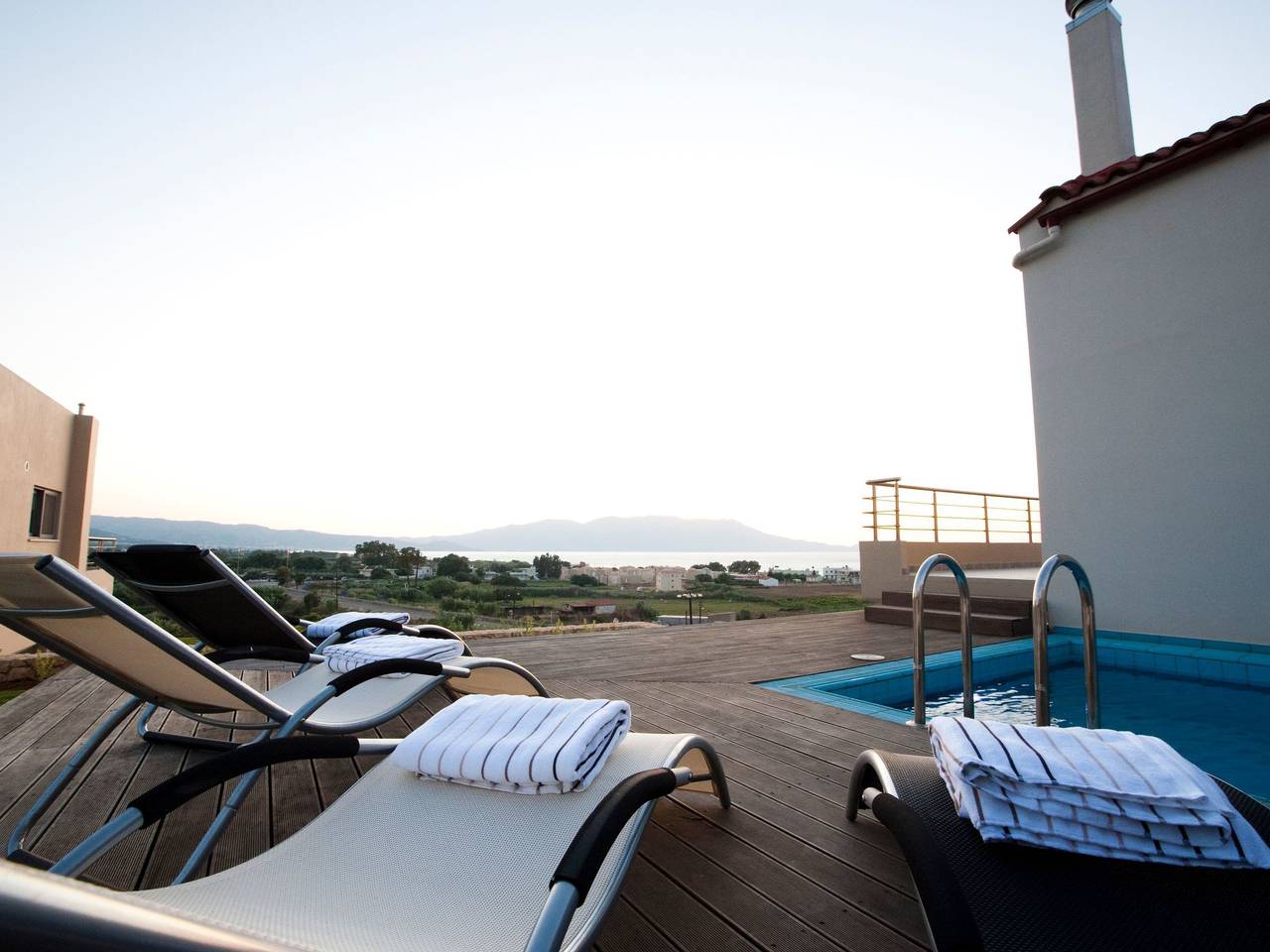 "Villa Pounentes" mit privatem Pool in Nopigia, Chania und Umgebung