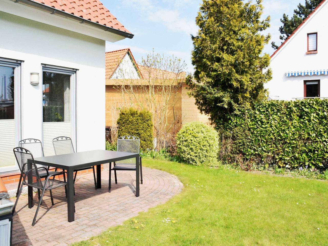 Ganze Ferienwohnung, Deb 041 Ferienwohnung mit Terrasse am Kurpark Altefähr - Deb 041 Ferienwohnung am Kurpark Altefähr in Altefähr, Stralsund Umland