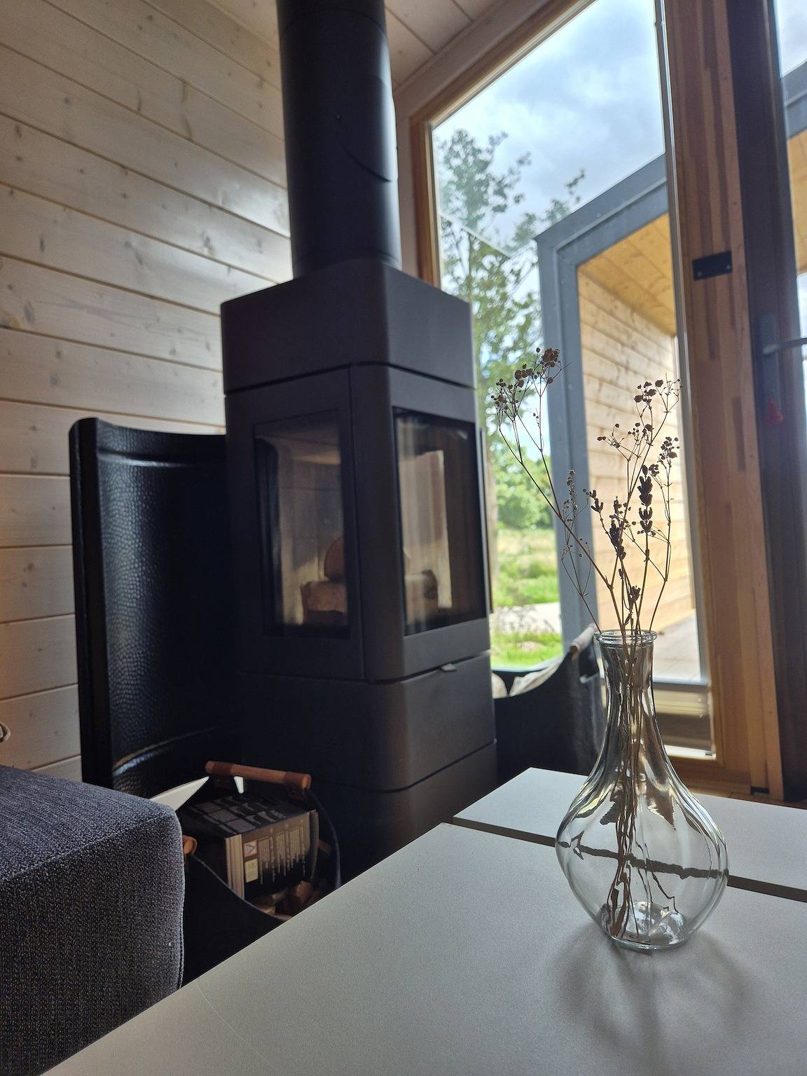 Cozy Tiny House mit Kamin an der Elbe in Bleckede, Mecklenburgisches Elbetal
