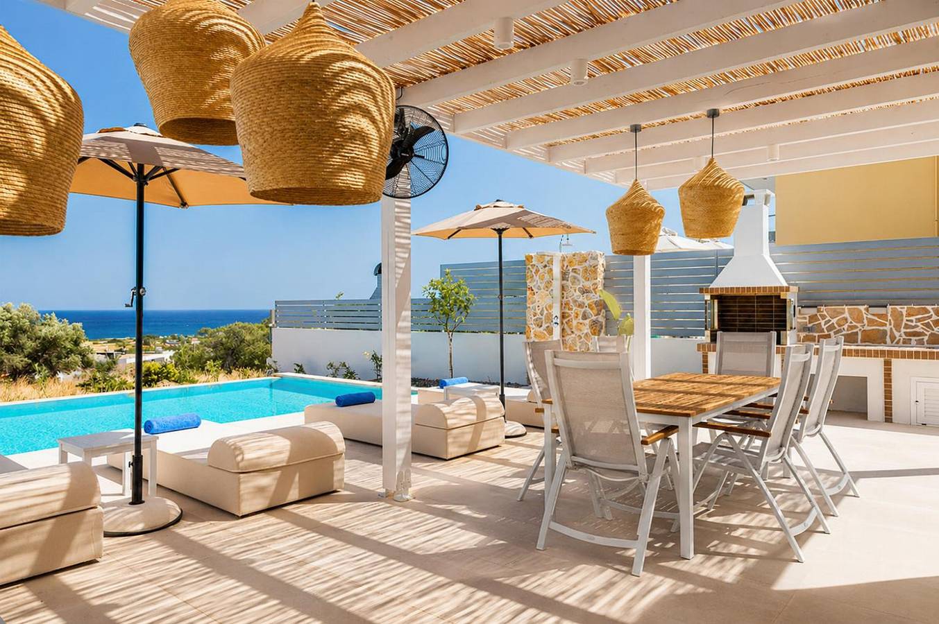 Villa Pollux in Gennadi, Rhodos