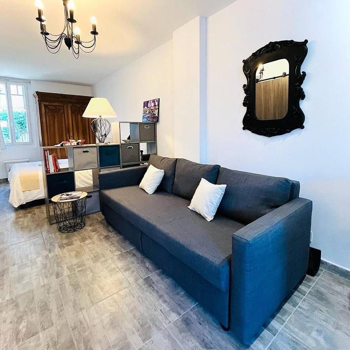 Location de vacances pour 3 personnes, avec Terrasse ainsi que Jardin et Piscine à Cabestany