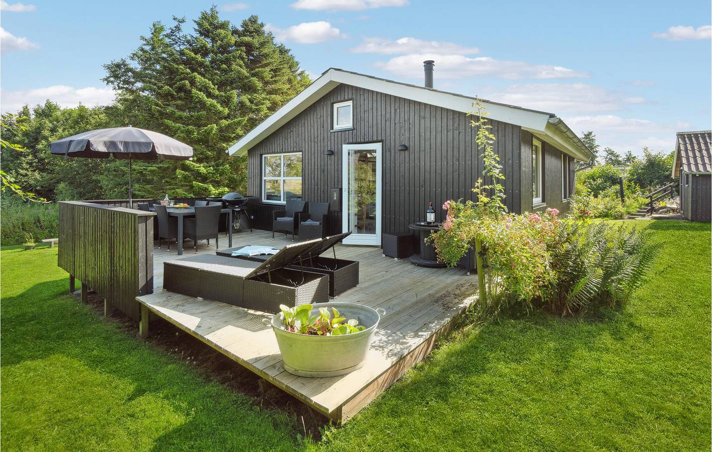 Holiday home for 5 people with terrace in Broager, Flensburger Förde (Denmark)