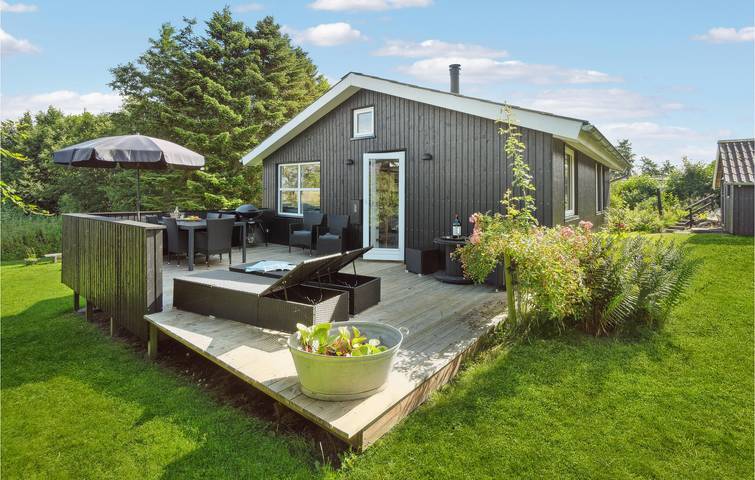 Ferienhaus für 5 Personen, mit Terrasse und Garten sowie Sauna in Vemmingbund