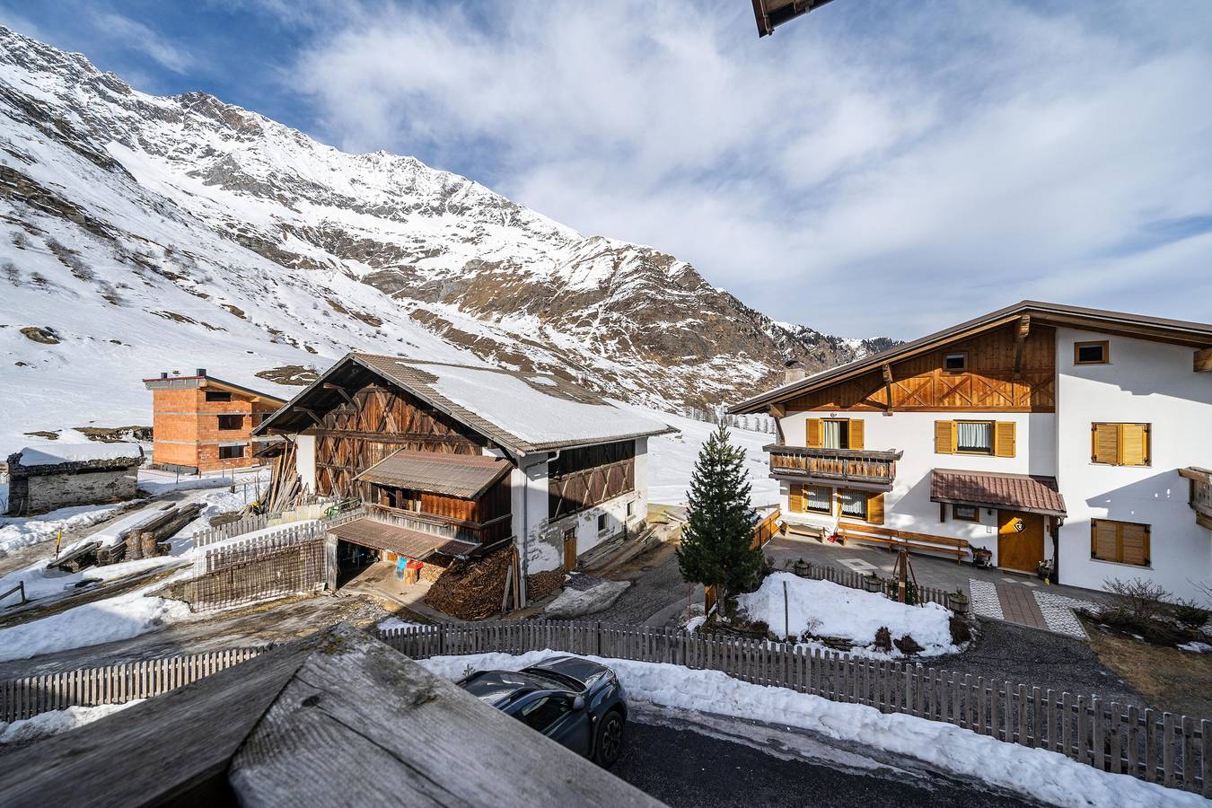 Ganze Wohnung, Ferienwohnung "Enzian" auf einem Bergbauernhof mit Balkon in Pfelders, Moos in Passeier