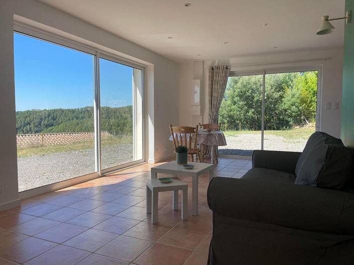 Location de vacances pour 4 personnes, avec vue et jardin dans Largentière - 3