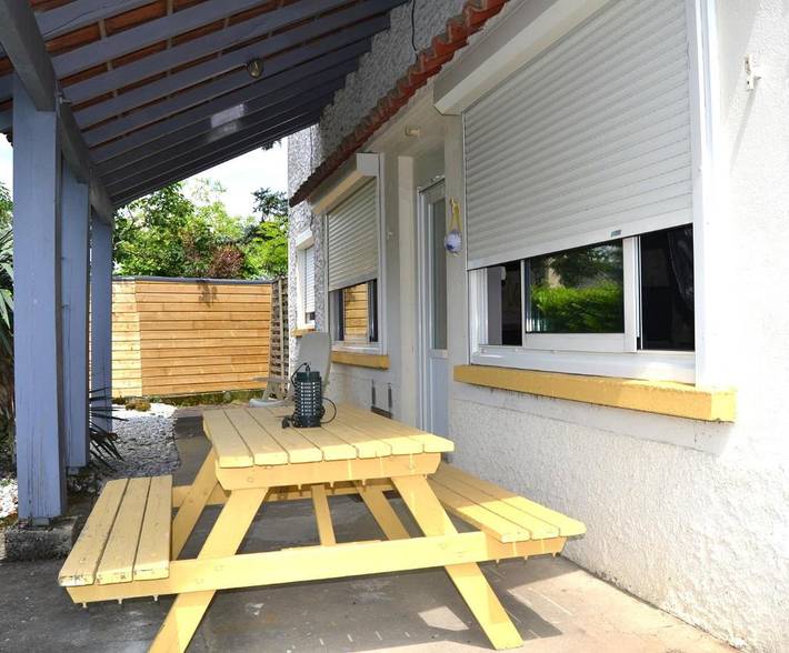 Ferienhaus für 6 Personen, mit Terrasse und Garten sowie Ausblick