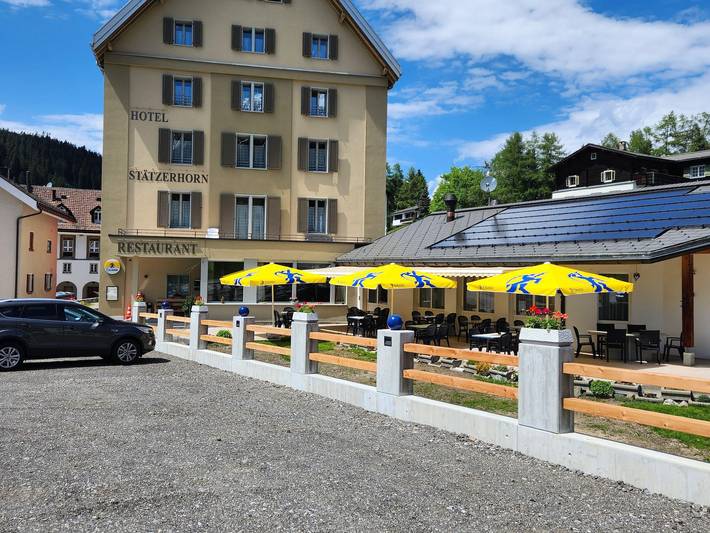 Hotel für 2 Personen, mit Terrasse in Churwalden