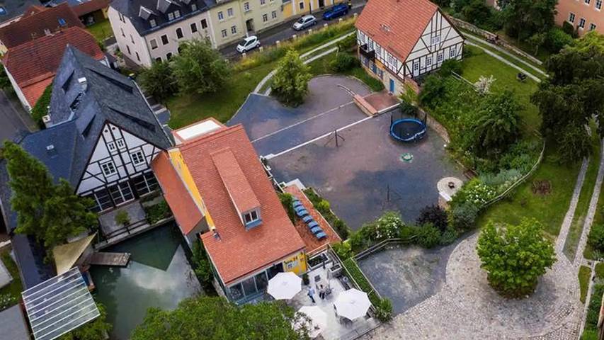Ferienwohnung für 4 Personen, mit Sauna und Terrasse in Cotta