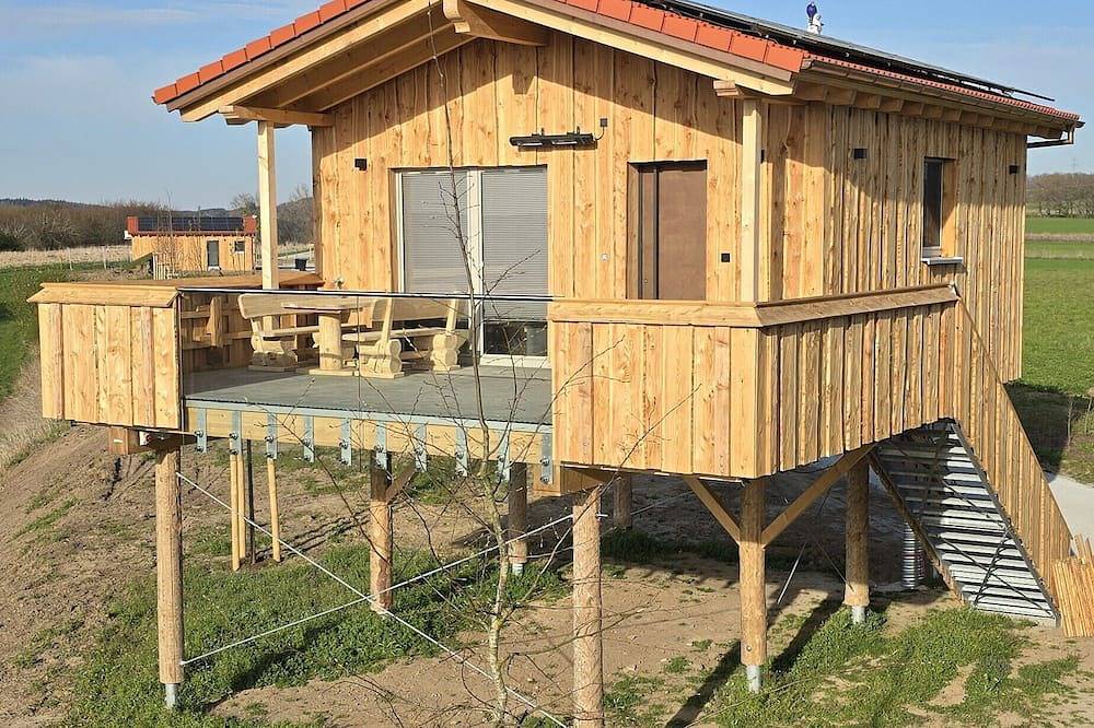 Ganze Wohnung, Saturn Chalet, 30 qm, Terrasse 30 qm, max. 3 Erw. / 2 Erw. 2 Kinder in Bühlertann, Hohenlohe