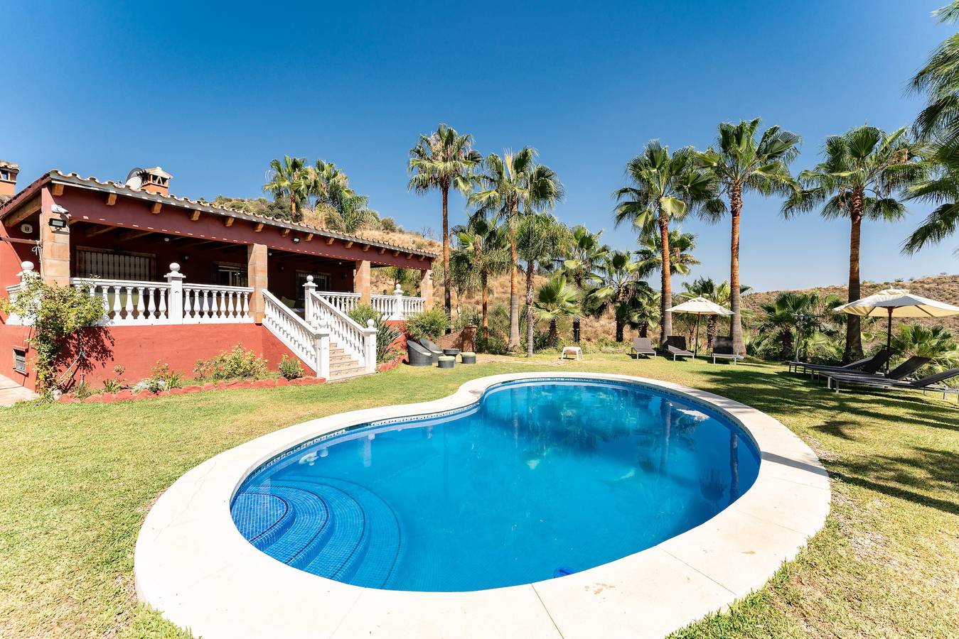 Casa de vacaciones "Casa Mis Nietos" con piscina, jardín y Wi-Fi in Monda, Sierra de las Nieves