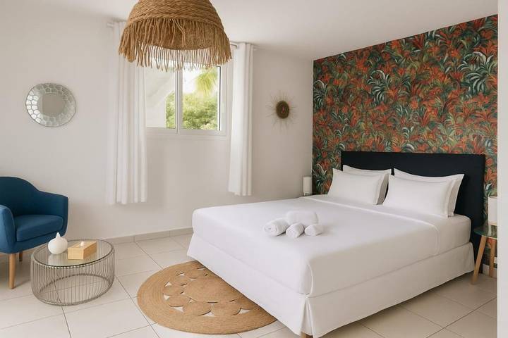 Location de vacances pour 9 personnes, avec jardin ainsi que piscine et vue à Morne-à-l'Eau - 3