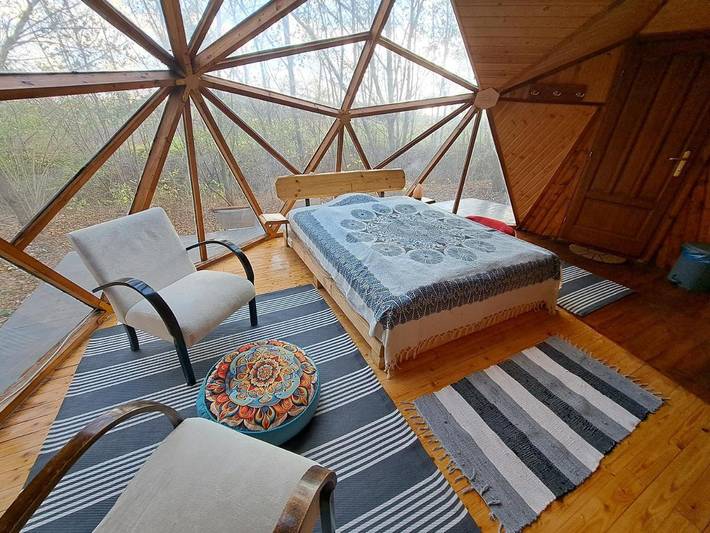 Chalet für 2 Personen, mit Garten und Ausblick sowie Terrasse in Ungarn