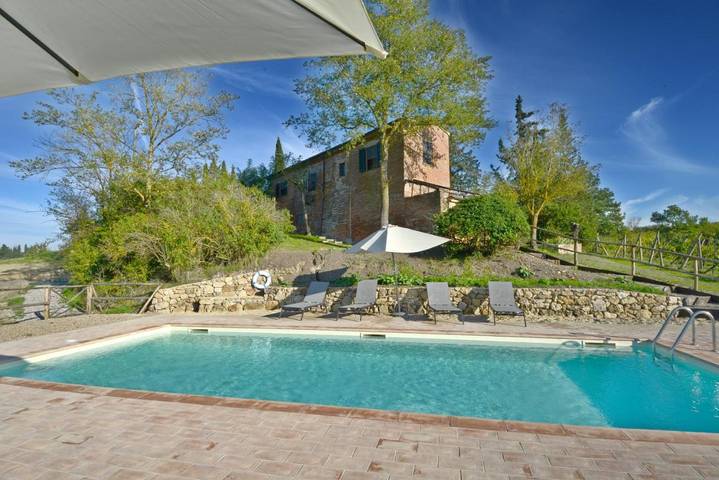 Location de vacances pour 4 personnes, avec piscine ainsi que jardin et vue à Montepulciano - 2