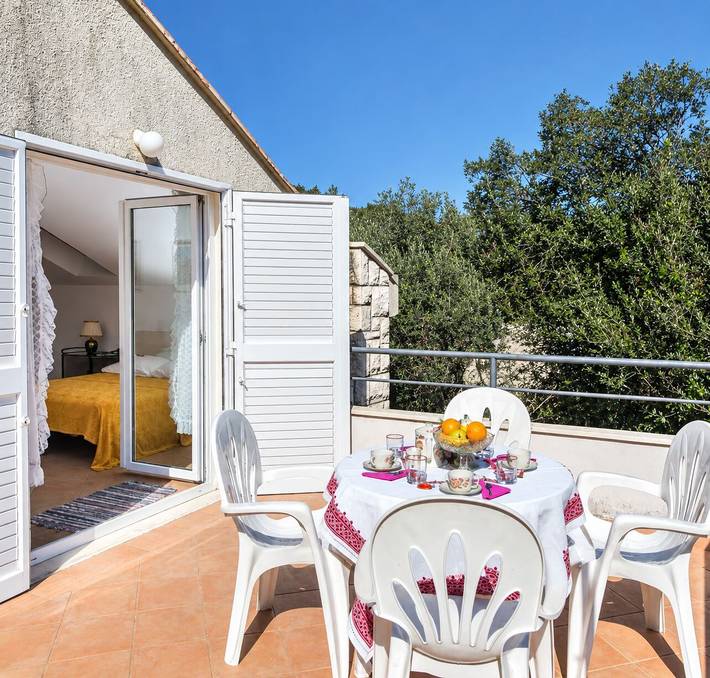 Apartamento entero, Apartamento de vacaciones para 4 personas con terraza in Zaton, Grad Dubrovnik