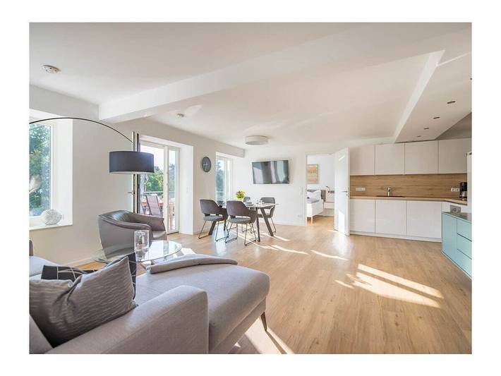 Ferienhaus für 4 Personen, mit Balkon und Garten in Binz