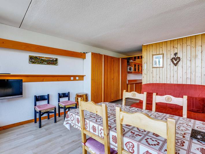 Studio pour 5 personnes, avec Balcon