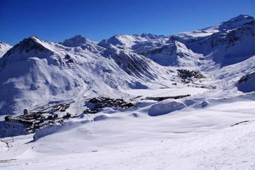 Gîte pour 4 personnes, avec balcon à Tignes