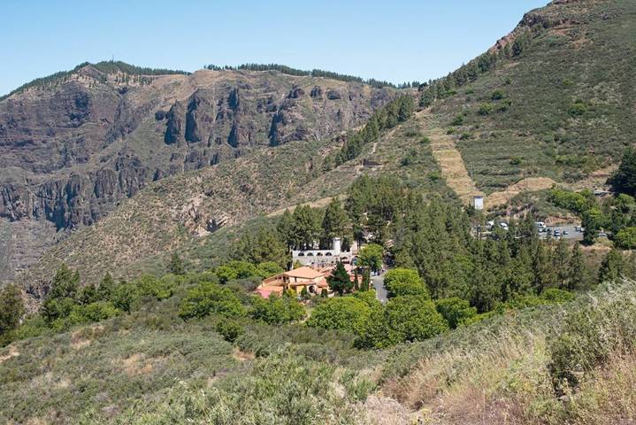 Casa rural con piscina para 3 personas, con jardín y vistas además de piscina y terraza, Se admiten mascotas en Gran Canaria - 2