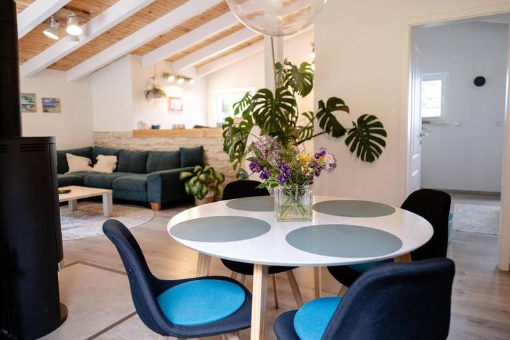 Ferienhaus für 4 Personen, mit Terrasse und Garten sowie Ausblick