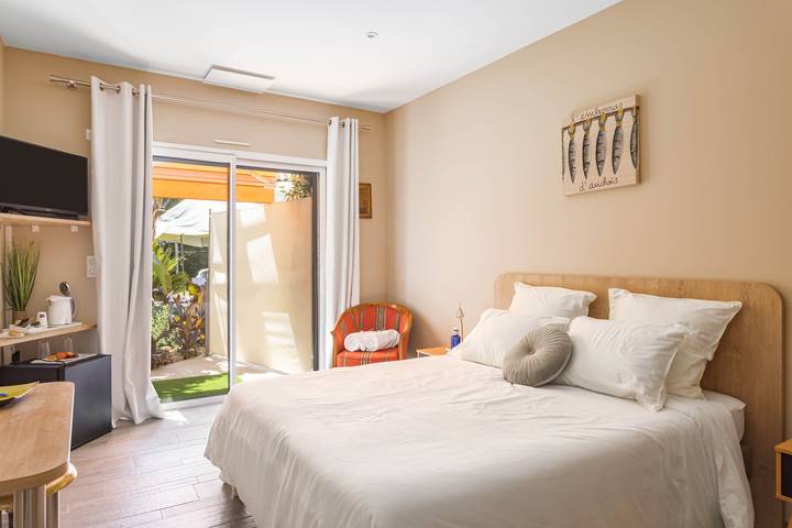 Chambre d’hôte pour 2 personnes, avec jardin