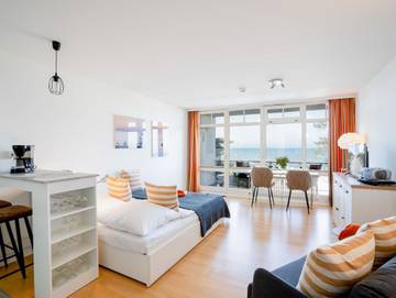 Ferienwohnung für 2 Personen, mit Seeblick und Balkon in Timmendorfer Strand
