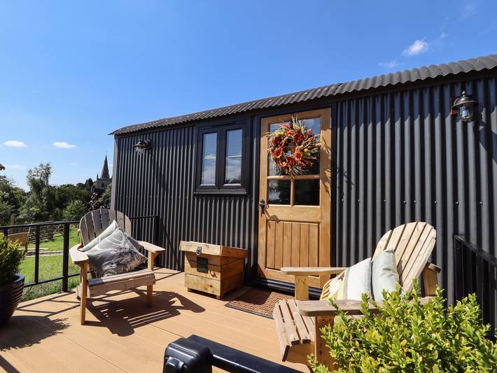 Hütte für 2 Personen mit Whirlpool in Sherwood Forest, Nottinghamshire