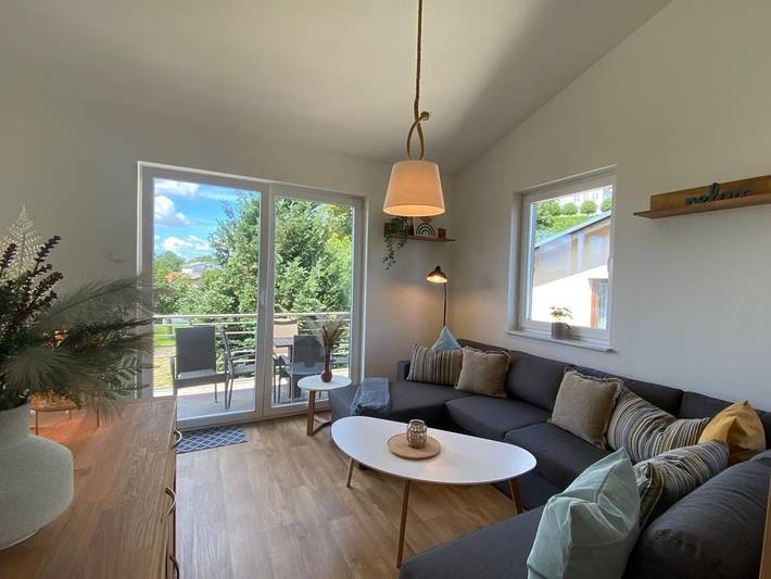 Ferienwohnung für 3 Personen, mit Balkon in Lietzow