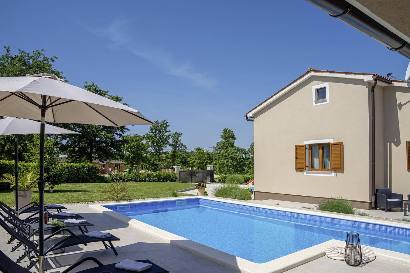Villa Božac in Cukrići  - Haus für 6 Personen in Jursici, Zentralistrien