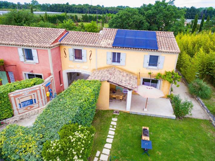Die Gîtes de Bel-Air im Luberon in der Provence in Taillades, Parc naturel régional du Luberon