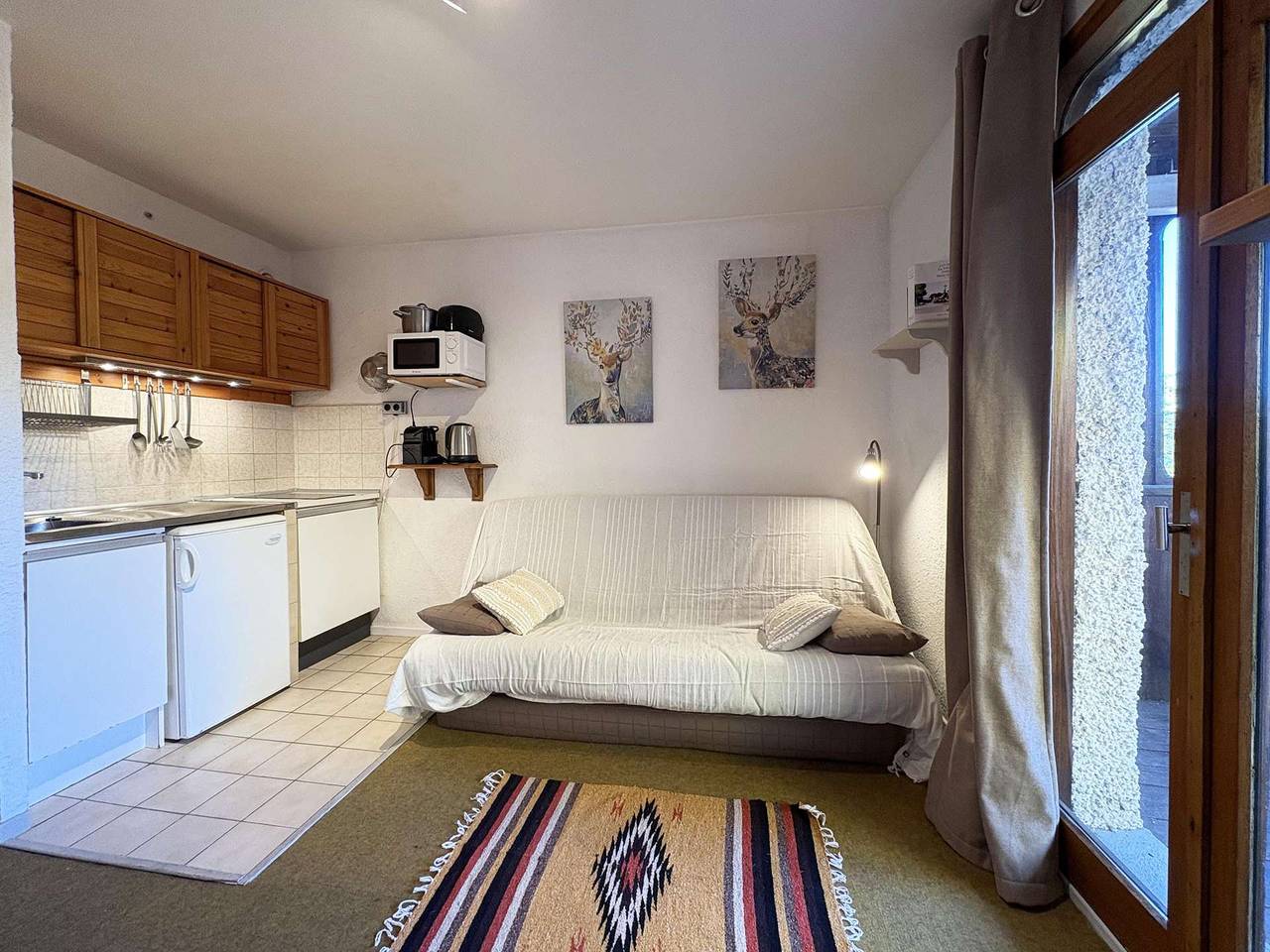 Apartamento vacacional entero, Studio à deux pas du centre in Les Orres, Parque Nacional de los Ecrins