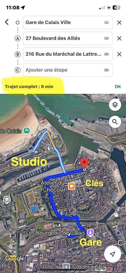 Gîte pour 3 personnes, avec vue dans Plage de Calais - 3