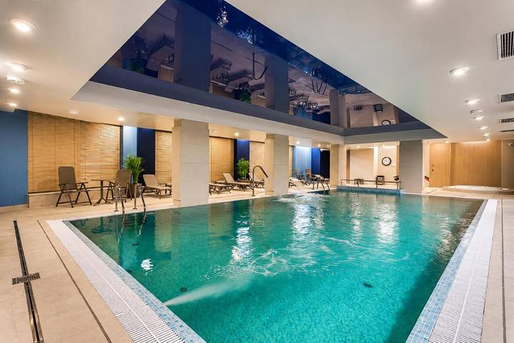 Ośrodek wypoczynkowy dla 5 osób, z Jacuzzi i Basen oraz Sauna i Widok w Trójmiasto