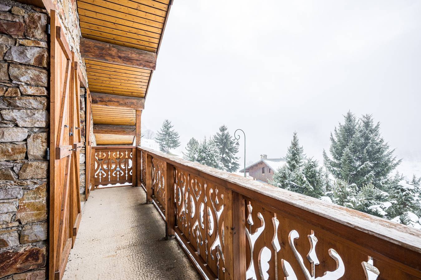 Ferienhaus 'Chalet Le Refuge' mit Bergblick, privater Terrasse und Wlan in Les Menuires, Saint-Martin-de-Belleville