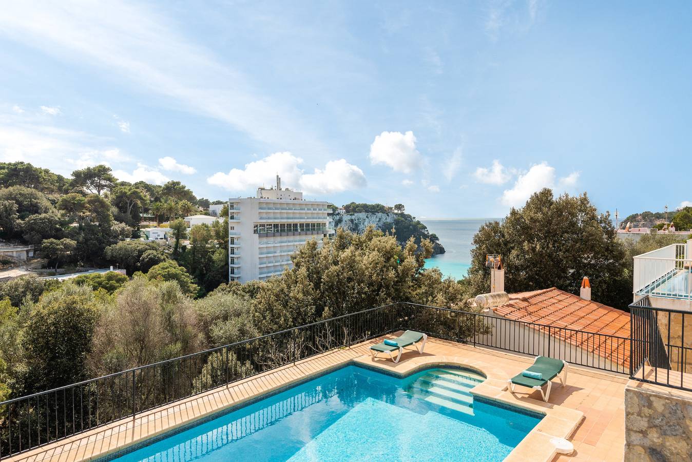 Villa pour 8 personnes avec balcon in Cala Galdana, Minorque