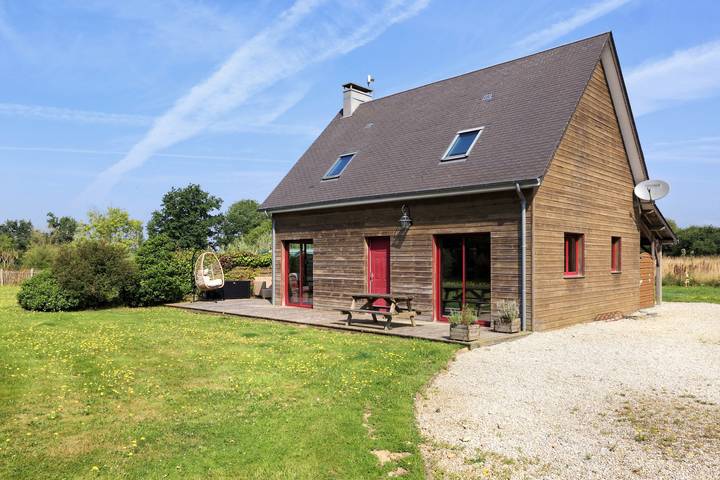 Ferienhaus für 6 Personen, mit Garten und Terrasse sowie Pool, mit Haustier in Cotentin - 2