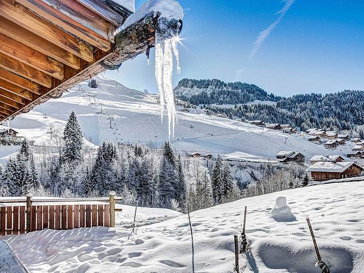 Chalet pour 11 personnes, avec jardin et sauna ainsi que balcon et vue dans Chinaillon - 2