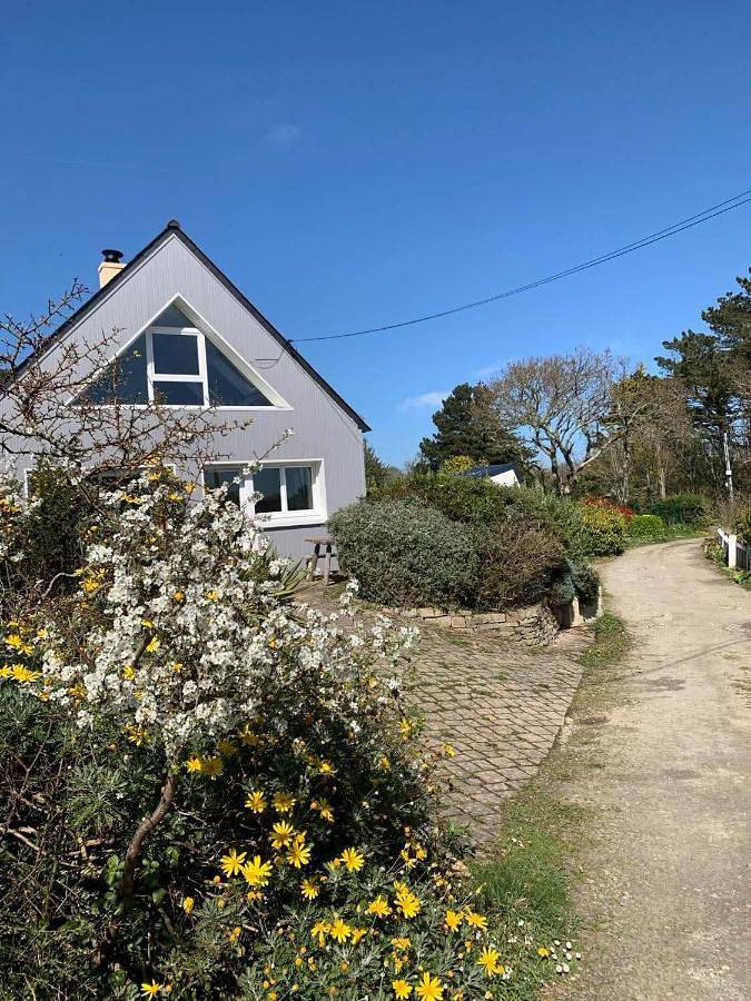 Maison de vacances pour 2 personnes, avec terrasse ainsi que jardin et vue