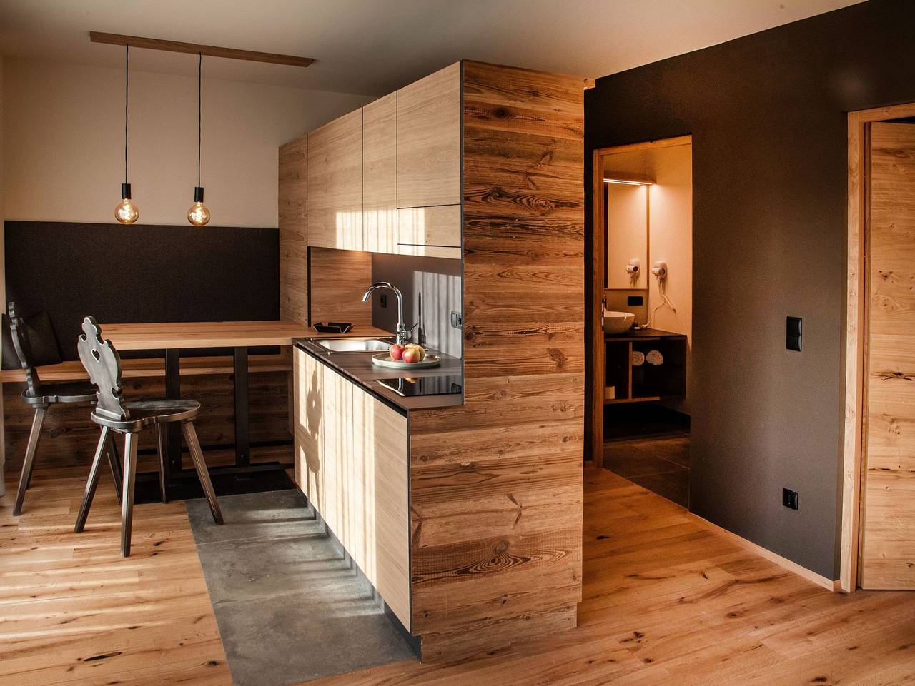 Ganze Ferienwohnung, Appartments & Wellness Winkler - Kofl (2 Pers) in Greinwalden, Pfalzen