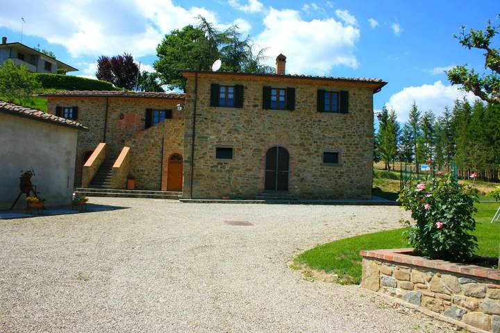 Villa per 7 persone, con Giardino a Monte San Savino