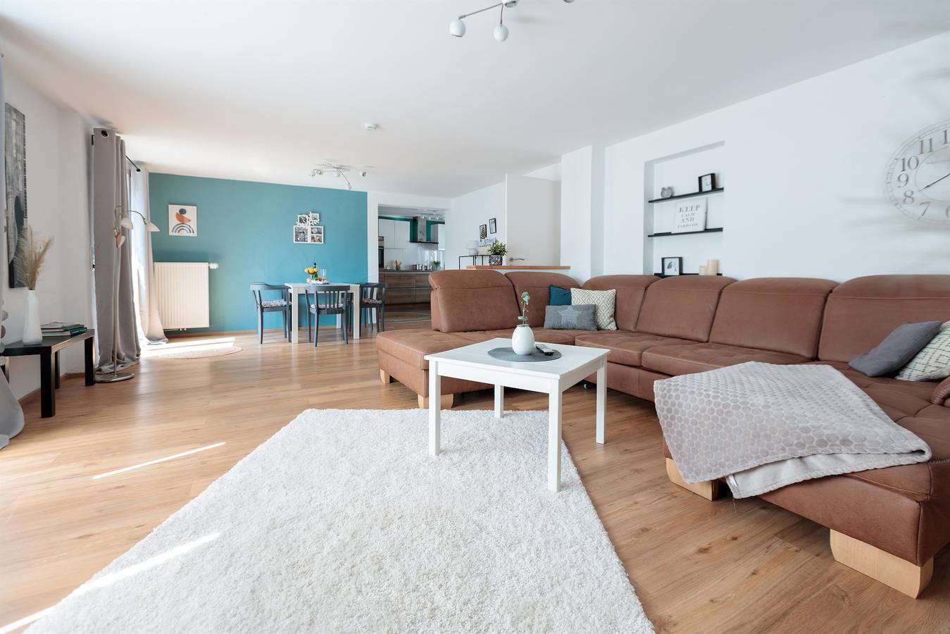 Ganze Ferienwohnung, 4-Bett-Ferienwohnung, 2x Du/Wc, 2 Schlafräume in Gillenfeld, Vulkaneifel