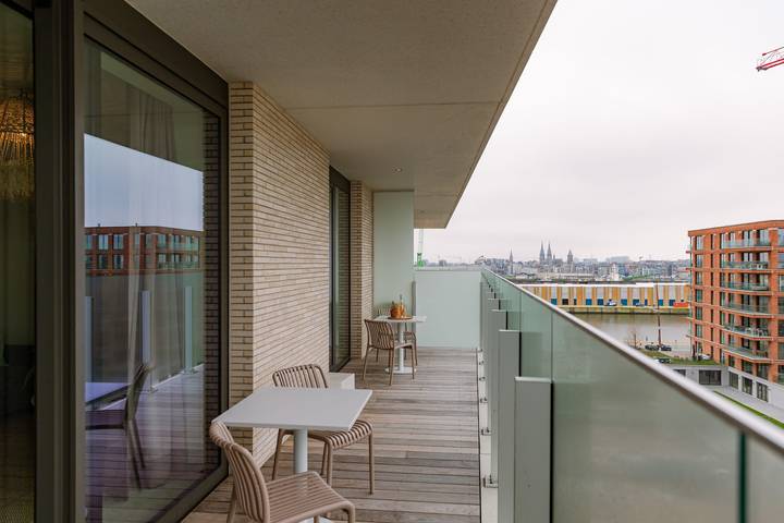 Vakantiewoning voor 2 personen, met zwembad en balkon/terras, met huisdier in Oostende