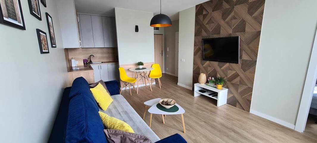 Apartament wakacyjny dla 5 osób, z balkon w Gorzów Wielkopolski