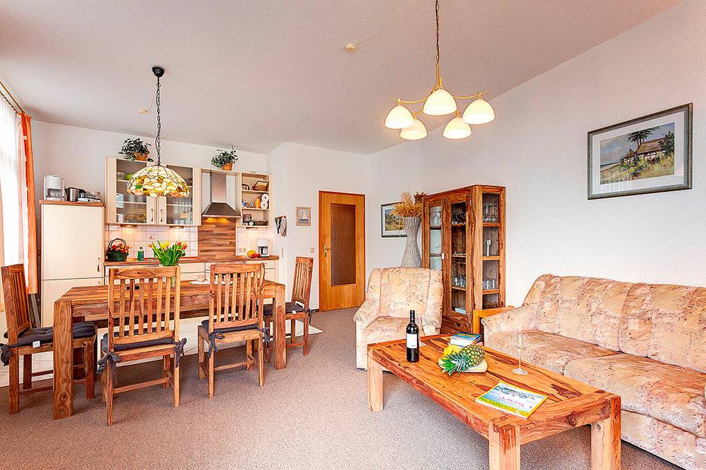 Appartement de vacances entier, Appartement de vacances pour 6 personnes avec balcon in Göhren, Région de Rügen