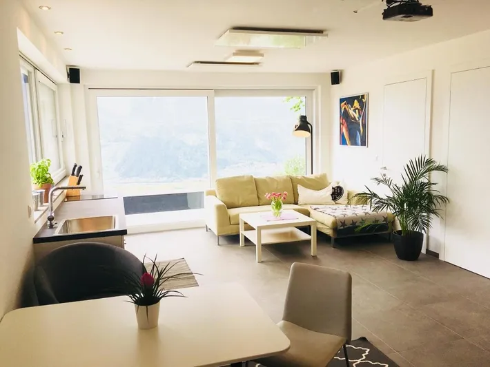 Appartement de vacances pour 4 personnes, avec vue ainsi que jardin et piscine, animaux acceptés - 1