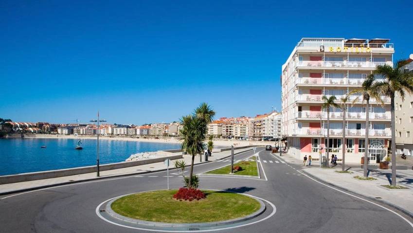 Casa de férias para 4 pessoas, com varanda e vista em Sanxenxo