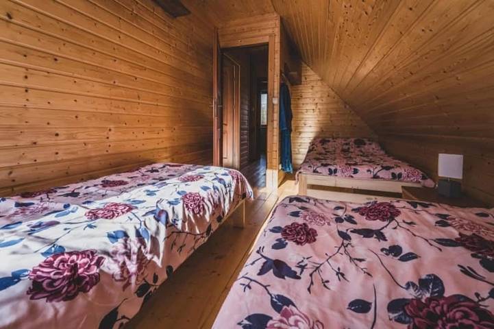 Maison de vacances avec étang privé, sauna in Forêt de Tuchola