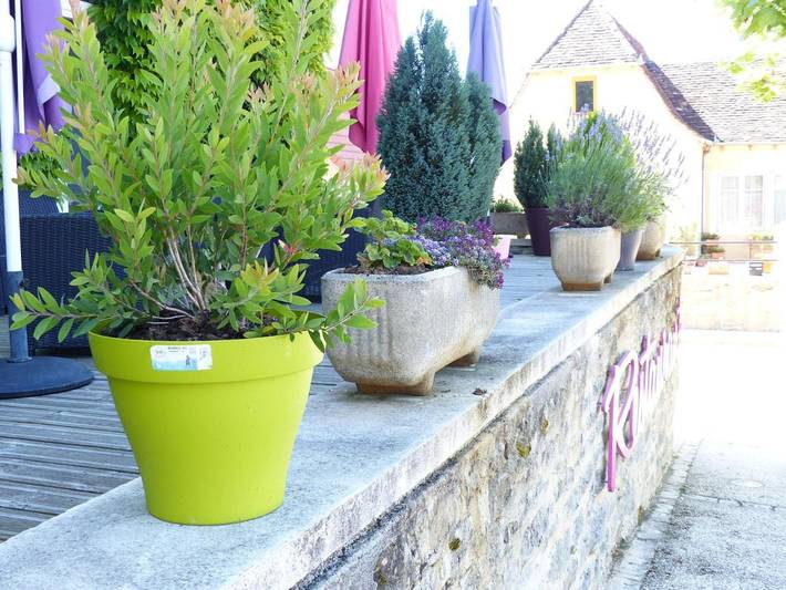 Hôtel pour 2 personnes, avec piscine et vue ainsi que jardin et terrasse à Alvignac - 4